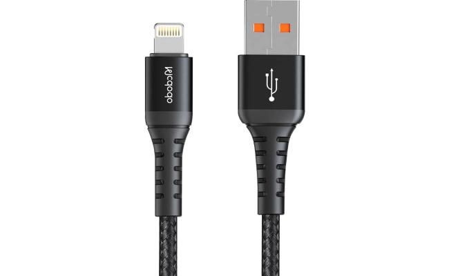 Mcdodo CA-2261 USB-A To Lightning Fast Charging Function 1m - Black
